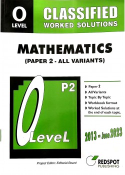 GCE O Level Classified Mathematics Paper 2